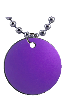 Purple Round 1.5 Disc